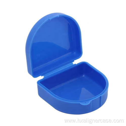 Plastic Retainer Holder Denture Orthodontic Retainer Case